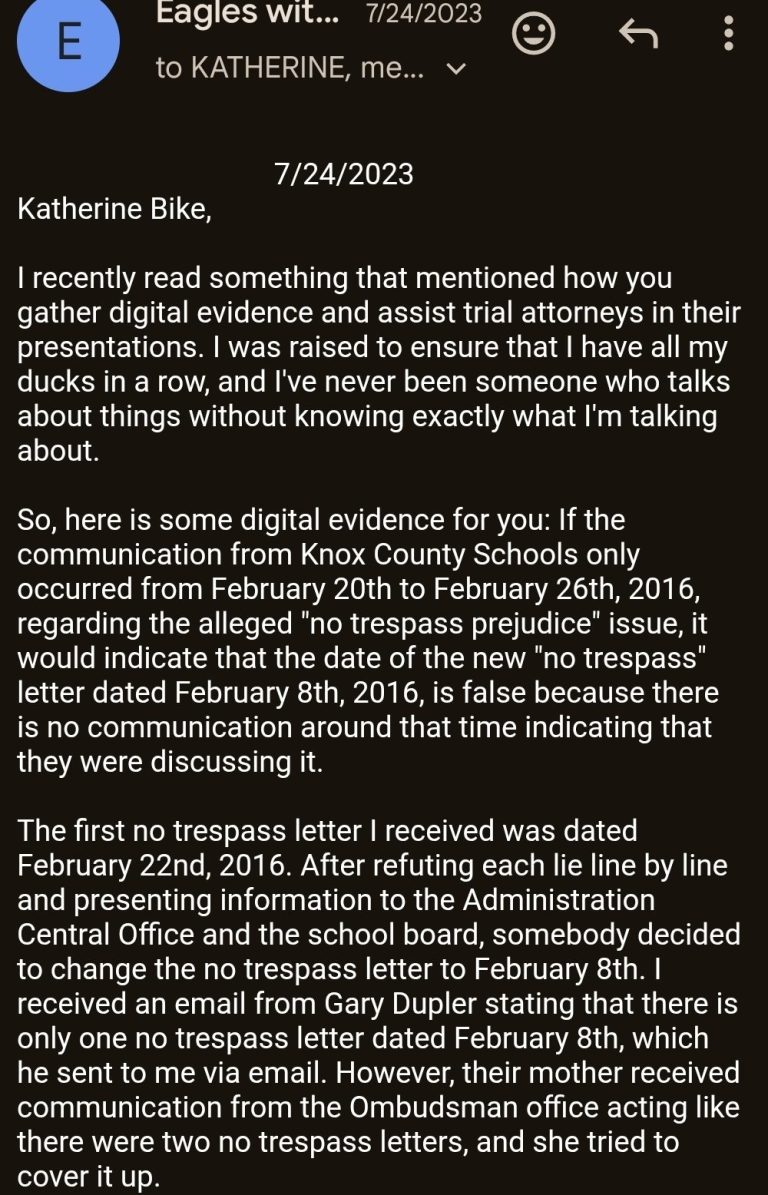 Email 1